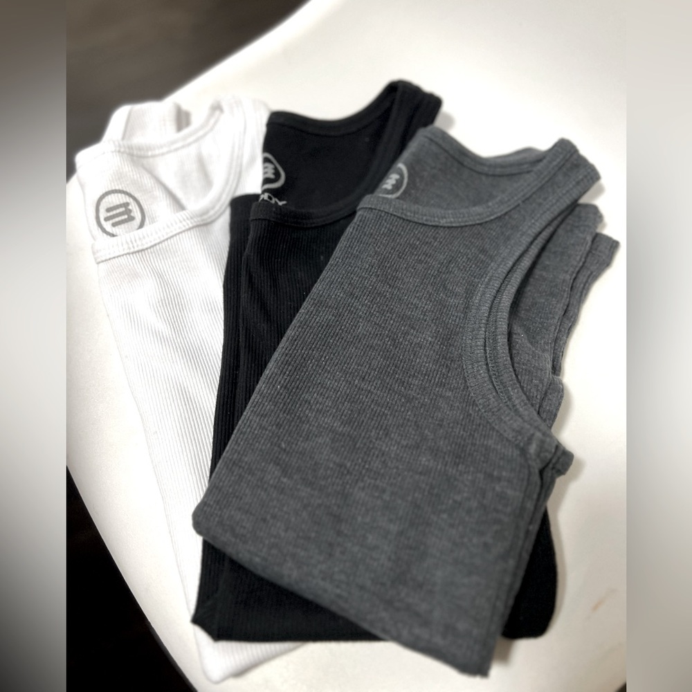 3 for $20 Men’s ribbed Tank Tops